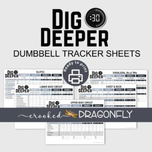 Dig Deeper 30 Tracker Sheets